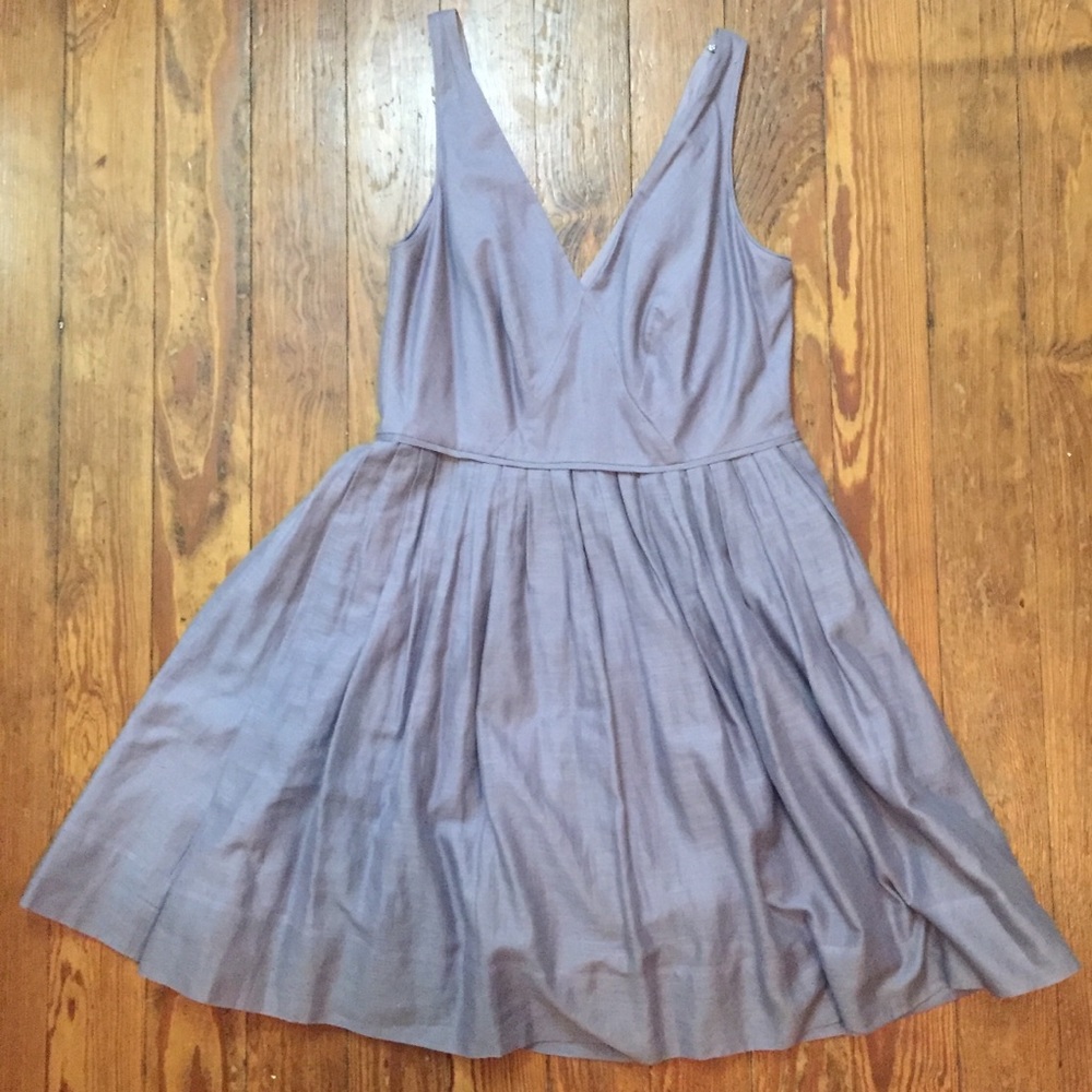 Purple/Blue J. Crew  Schuyler dress